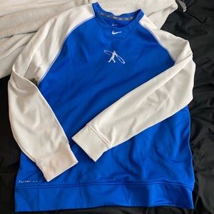 Nike baseball thermafit pullover sweatshirt